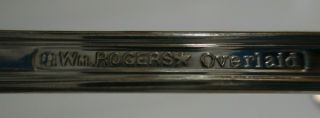 Wm Rogers Treasure 1940 Silverplate Flatware 8 Salad Forks 2