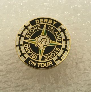 Very Rare & Old Derby County Supporter Enamel Badge - Wear With Pride