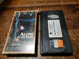 Alone In The Dark Vhs 1982 Donald Pleasence Horror Classic,  Rare Htf
