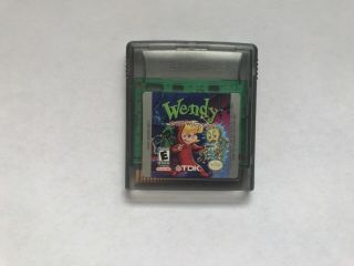 Rare Nintendo Wendy Every Witch Way Gameboy Color Cart 