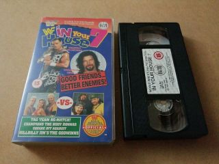 Wwf In Your House 7 Vhs Pal Coliseum Video Rare Wrestling Wwe Wcw