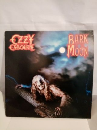 Ozzy Osbourne Bark At The Moon Rare Lp.