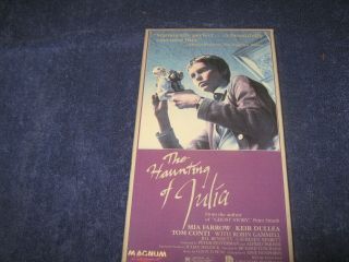 The Haunting Of Julia - Vhs Rare Mia Farrow (not Available On Dvd)