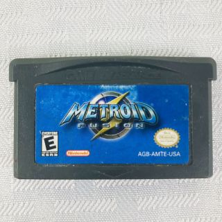 Metroid Fusion Authentic Game Nintendo Gameboy Advance Sp Micro Ds Lite Boy Rare
