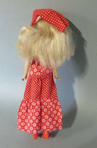 VINTAGE MARY QUANT DAISY DOLL IN CHERRY PIE DRESS & HEADSCARF,  MORE CLOTHES 3