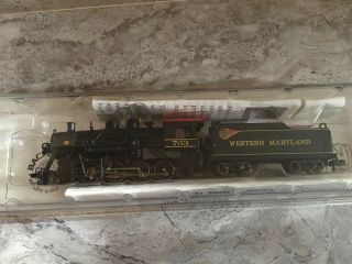 Rare Spectrum N Scale 81156 2 - 8 - 0 Consolidation Steam Engine Western Maryland