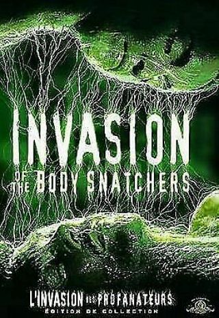 Invasion Of The Body Snatchers Rare Oop Dvd With Case & Cover Art