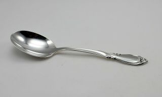 International Rhapsody Sterling Silver Oval Soup Dessert Spoon - 6 5/8 " No Mono