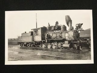 Antique Colorado & Southern Railway Railroad Train Engine Locomotive No 68 Photo