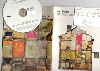 Paul Heaton Rare Promo Cd Album,  Press Kit The Cross Eyed Rambler