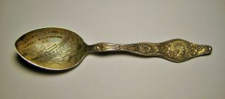 Vintage Sterling Souvenir Spoon From Jacob 