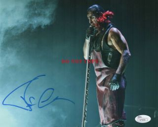 Till Lindemann Signed Autographed 8x10 Photo Rammstein Rare Reprint