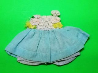 Very Rare Tutti Doll Come To My Party 3607 Dress Variation Vintage 1960 