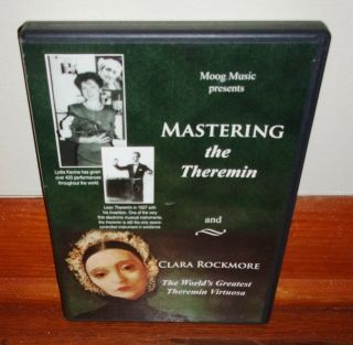 Mastering The Theremin & Clara Rockmore - Greatest Theremin Virtuoso - Moog - Rare Dvd
