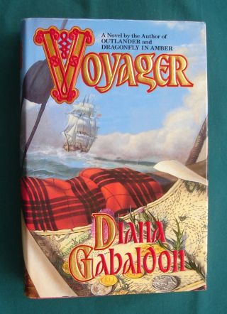 Voyager By Diana Gabaldon (1994,  Hardcover) - Hc,  Dj - Bce - Rare -