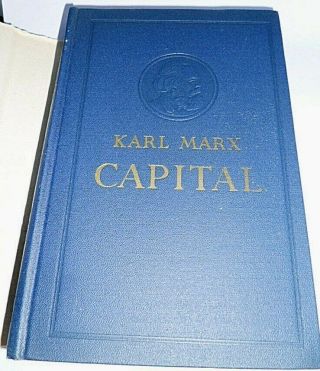 Karl Marx Capital Progress Publishers Moscow Volume 1 Reprint In Englsih