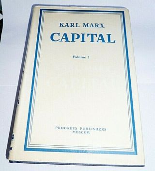 Karl Marx Capital Progress Publishers Moscow Volume 1 Reprint in Englsih 2