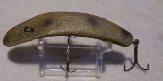 Vintage Helin Flatfish Lure 8/29/19pot 3 - 5/8 " Odd Color
