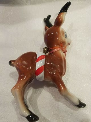 Vintage Kreiss Company Prancer Reindeer Christmas Rare Japan With Tag 3
