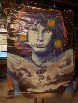 Vintage 1998 Jim Morrison The Doors Large Poster Rock Music 53 " × 39 "