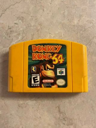 Nintendo 64 " Donkey Kong 64 " Cartridge Only