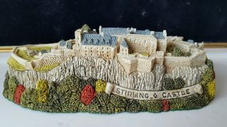 Ian Fraser Creations Rare Vintage Stirling Castle Hand Made Scotland 161 1992