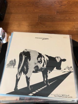 Rare 10/1000 Screaming Abdabs Pink Floyd Atom Heart Mother Goes On The Road 2 Lp