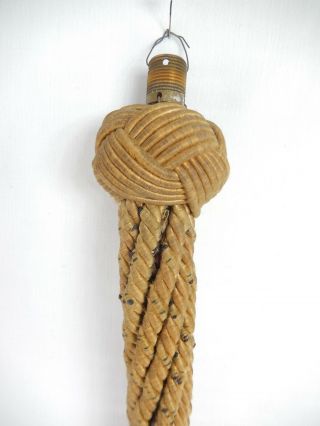 Antique - Vintage Gold & Metallic Thread Cords,  Turkish Knots,  Tassel,  Etc. 3
