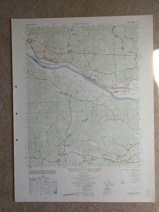 Large 28x221949 Topo Map Midlothian,  Virginia Manakin Sabot Tuckahoe Estate