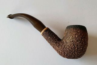 Vintage/antique Smoking Pipe Clay Meerschaum? Stippled Texture Bowl Tobacco