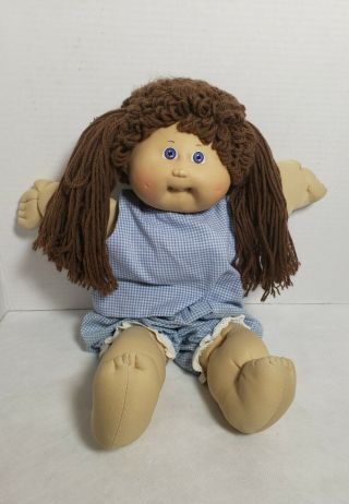 Vintage 1978 - 1982 Cabbage Patch 16 " Doll Xavier Roberts Brow Hair Tooth Out C