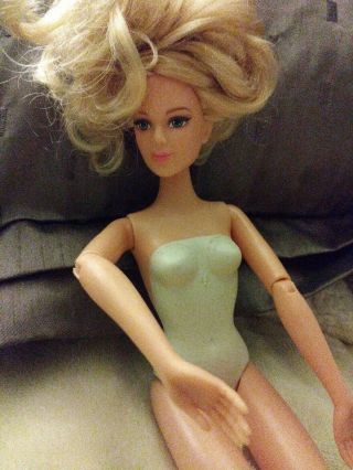 Barbie Clone Rare Soft Blonde Long Hair Barbie Doll Clone 1980 51