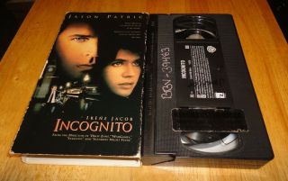 Incognito (vhs,  1998) Jason Patric,  Irene Jacob - Art Heist - Rare Thriller