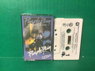 Prince (purple Rain) Motion Picture Soundtrack,  1984 Cassette [rare Oop]