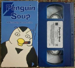 " Penguin Soup " Vhs Animated Ferndog Productions Rare Not On Dvd