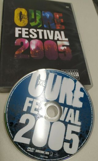 Dvd The Cure ‎– Festival 2005 (rare Brazil Edition)