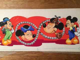 Disney Animation Drawing For The Dean And Son Book 1953 Authentic Rare
