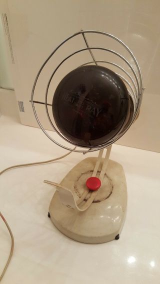 Vintage Antique Kenmore Heat Lamp Sun Lamp 250 Watt Sears Roebuck Infarred