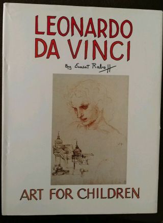 Leonardo Da Vinci (art For Children) By Ernest Raboff Rare Hardcover Euc Dj