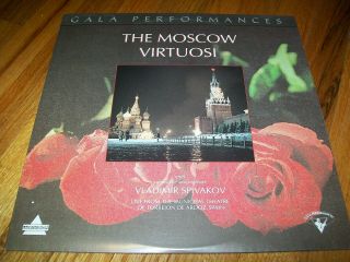 The Moscow Virtuosi Laserdisc Ld Classical Music Very Rare
