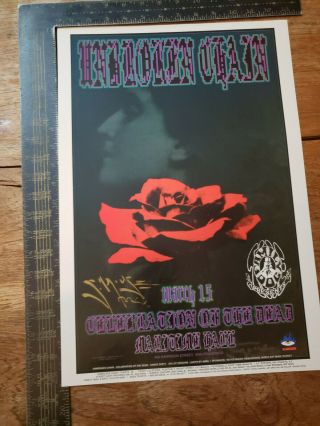 Rare " Unbroken Chain " Stanley Mouse Hand Signed 13x19 Color Poster