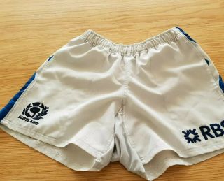 Scotland Rugby Shorts Rare Item Size 34