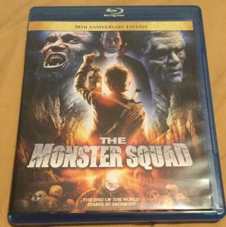 The Monster Squad (blu - Ray Disc,  2009,  20th Anniversary Edition) Horror Rare Oop