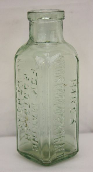 Antique Hires Household Extract Rootbeer Philadelphia Pa Bottle 4 1/2 "