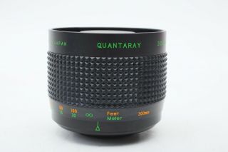 Quantaray 300mm f5.  6 Mirror Lens Reflex T - Mount,  Leica R Mount 300/5.  6,  RARE 2