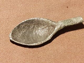 Ultra Rare Roman Bronze/silv Tiny Spoon Catterick.  A Must.  L27r