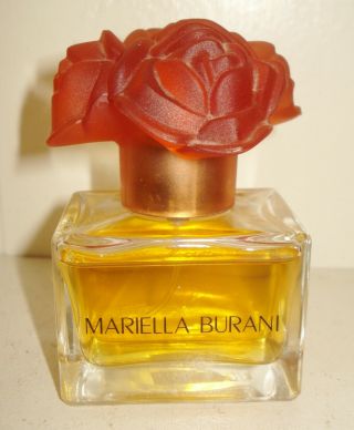 Vintage Rare Mariella Burani Eau De Toilette Perfume Bottle 1.  7 Fl.  Oz Nr
