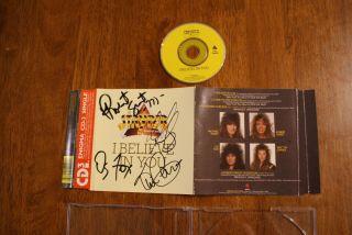 Stryper I Believe In You Cd Single Signed By Band Oz Fox Michael Sweet Rare