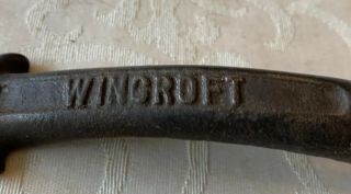 Vintage Cast Iron Wood Stove Plate Lifter Lid Handle Multi - tool Wincroft Part 3