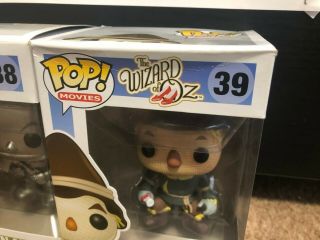 Funko Pop Movies The Wizard of Oz - Tin Man and Scarecrow - rare / vaulted 3
